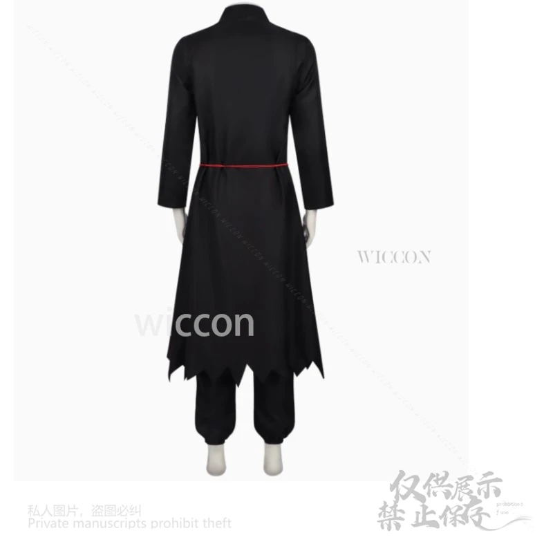 Demon Hunters k-pop Jinu Baby Saja Boys Devil Boy Band disfraz de Cosplay conjunto completo traje cinturón rojo hombres fiesta de Halloween