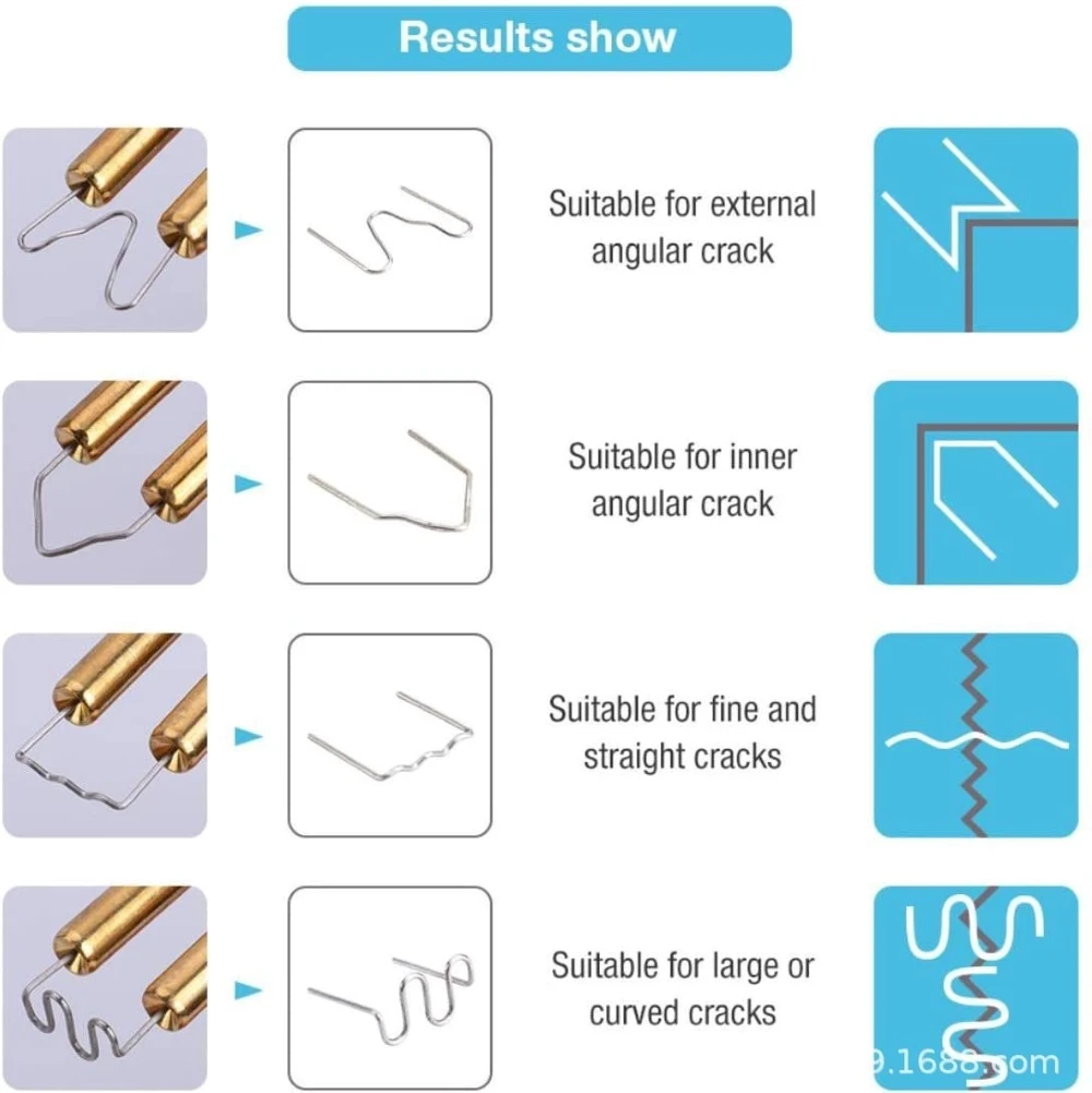 Plastic Welder Gun Hot Stapler Welding Machine Soldering Iron for Plastic Staple PVC Repairing Machine Car Bumper Repair Tools