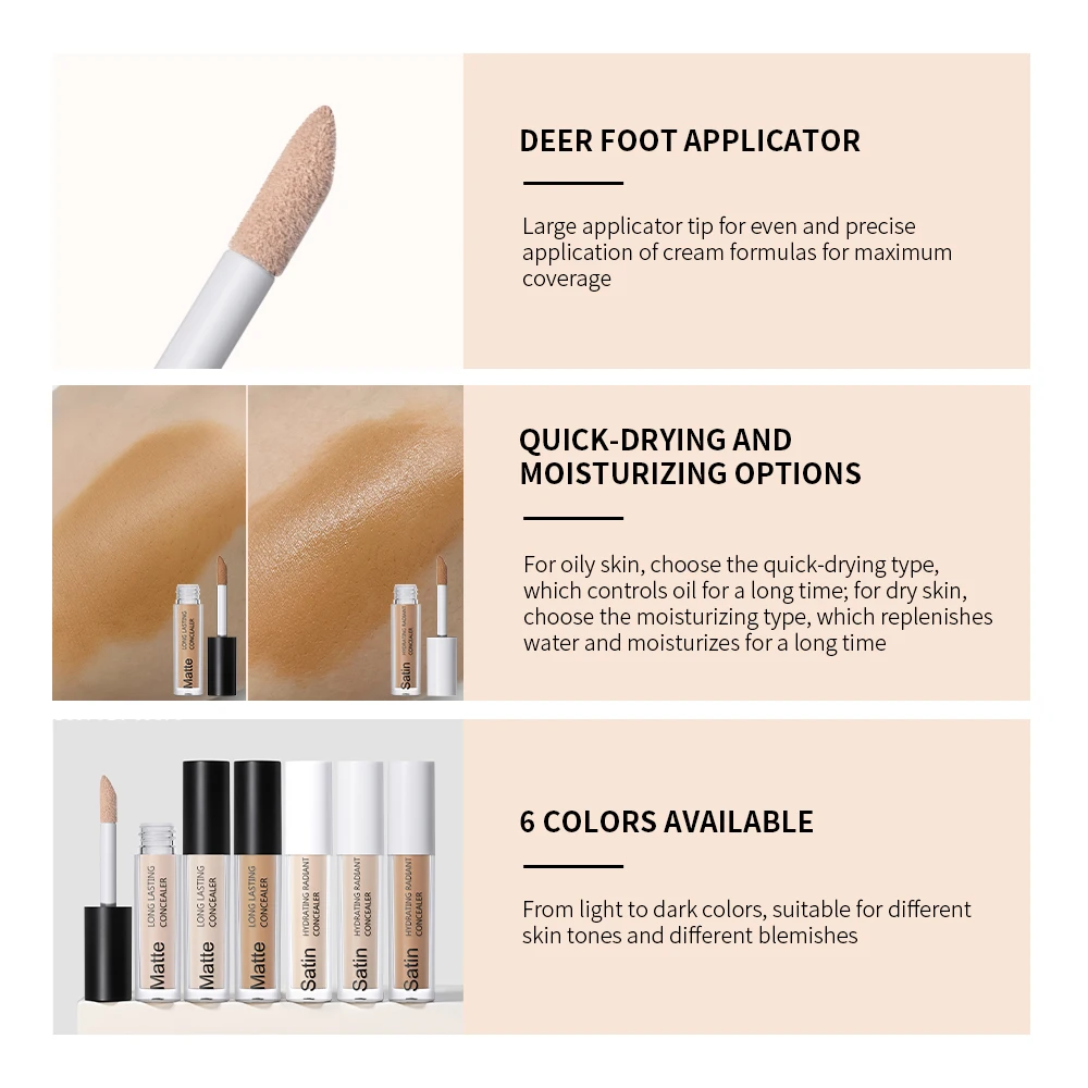 Lakerain – correcteur hydratant et radieux, contrôle de l'huile longue durée, fond de teint liquide, Texture, haute couverture, correcteur hydratant pour la peau