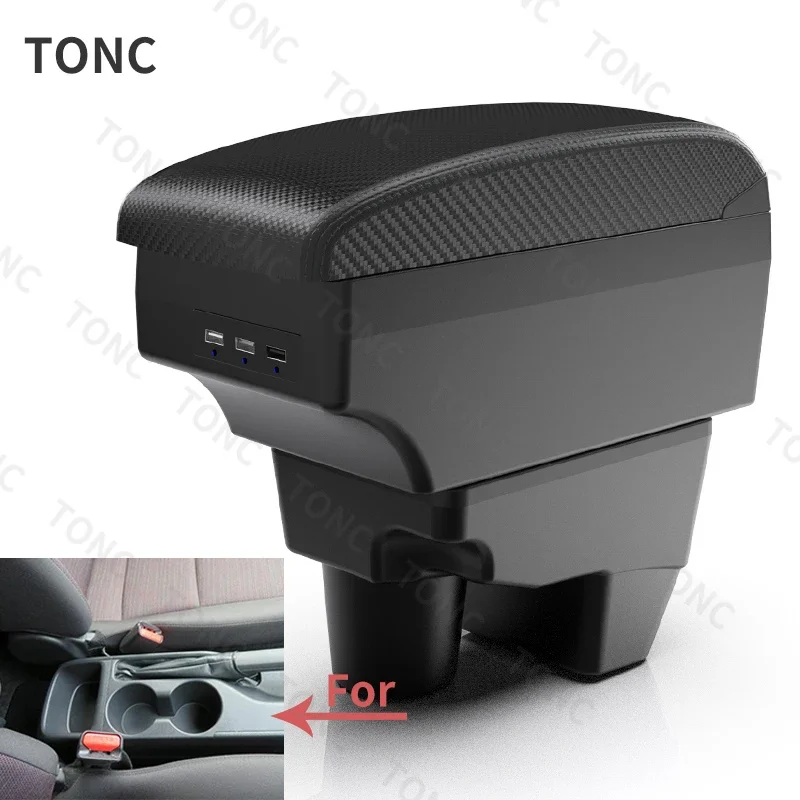 

For Toyota Yaris Armrest box For Toyota Yaris Elegant Car Armrest Storage Box 2021 2022 Car Accessories Retrofit parts