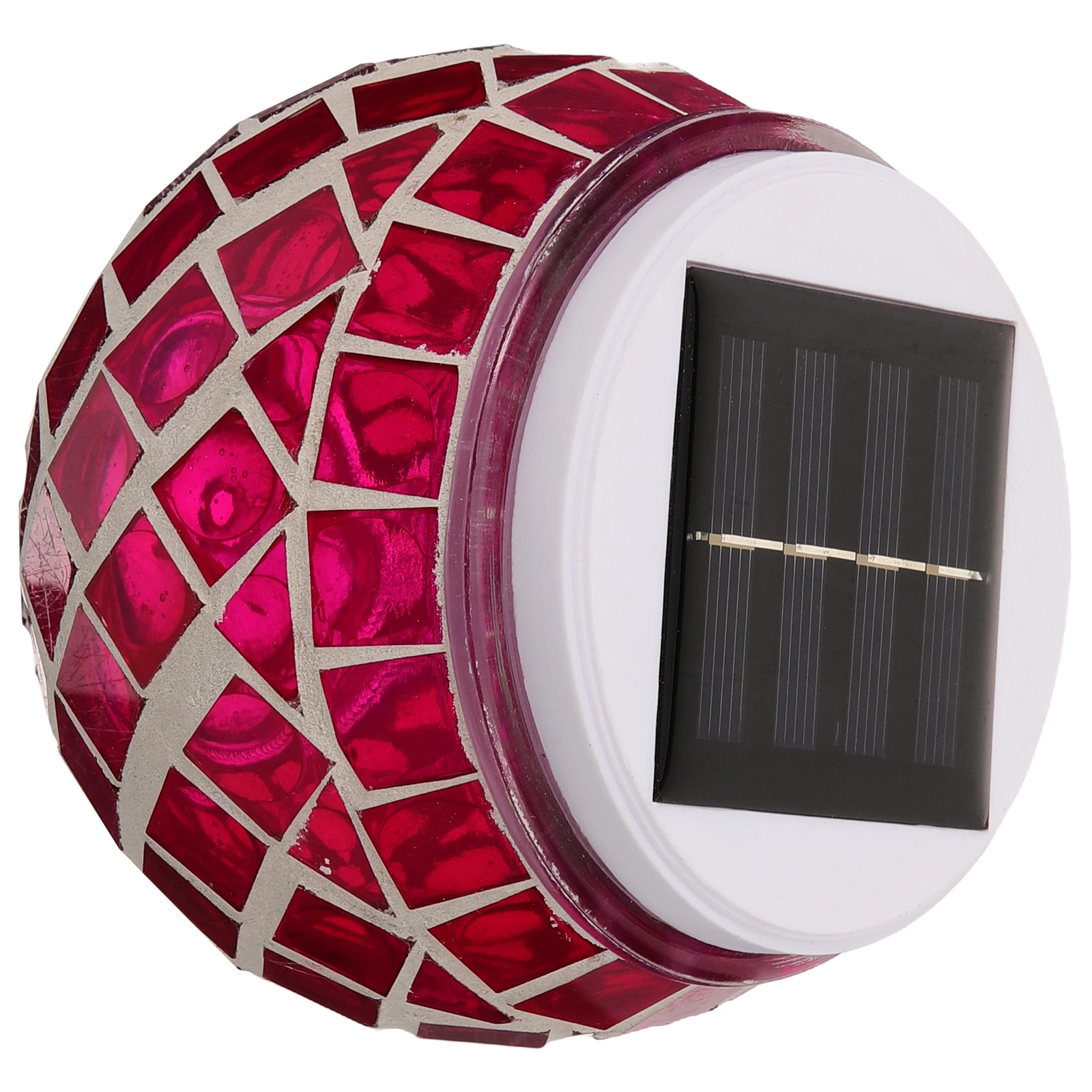 

Solar Mosaic Glass Light Garden Decorative Lighting Energy Saving Night Lamp Beautiful Gift for Yard Decoration