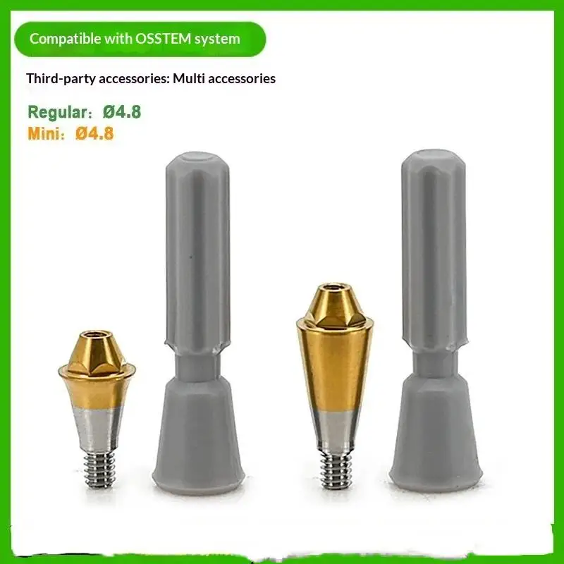 Dental-Komposit-Winkelabutment als Implantat-Ersatz, 1 Set, Titanlegierung, biokompatibel, passend für OSSTEM Dental Clinic – Detail 3
