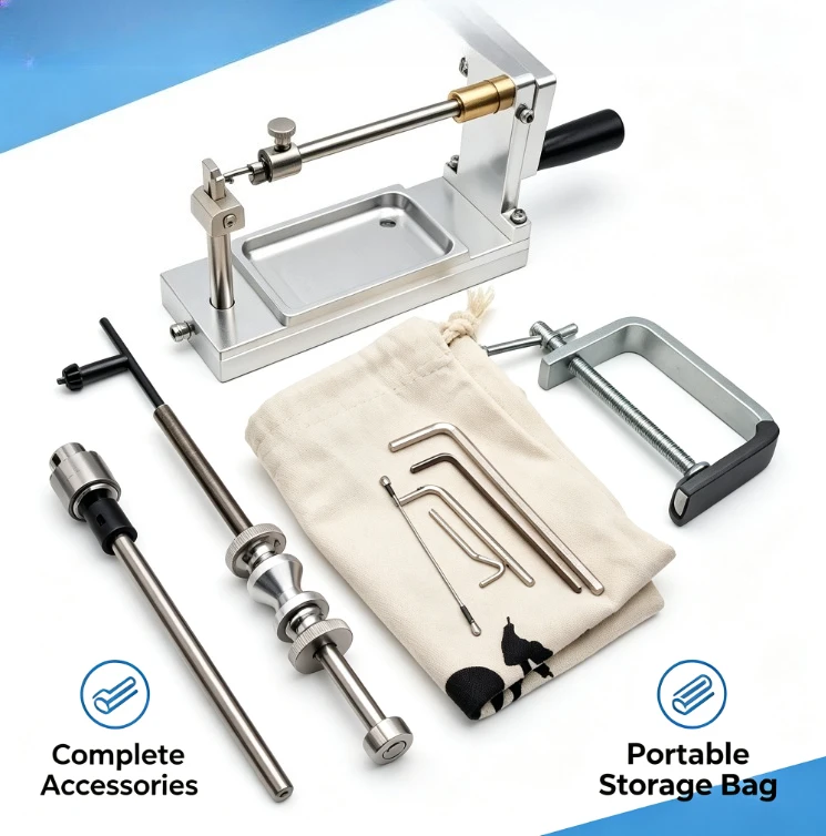 Wire Bending Coiling Jig Slow Pitch Fly Tying Bait Making Reel Winding All-in-One Kit Fishing Lure Forming Spring Shaping Craft
