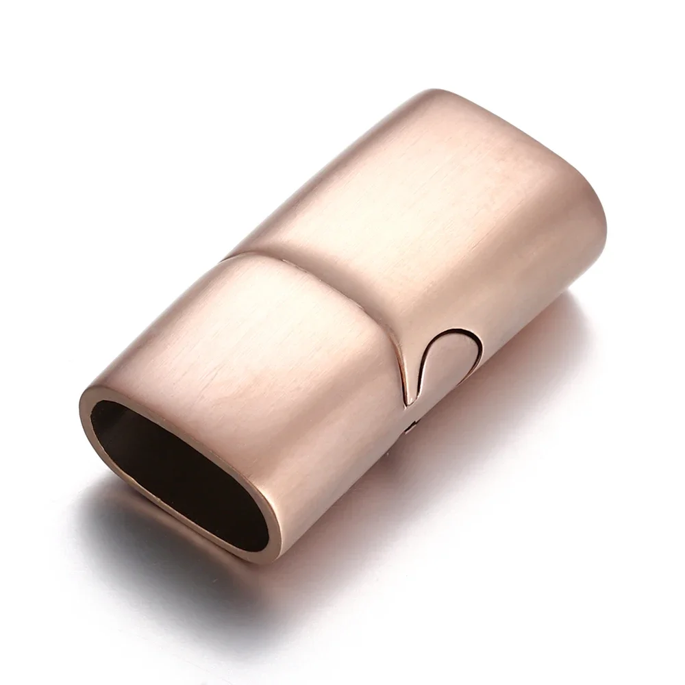 Edelstahl-Magnetverschluss, 8 x 4 mm, 10 x 5 mm, 12 x 6 mm, für DIY-Armband-Zubehör, Schmuckherstellung, Zubehör, Schmuckteile