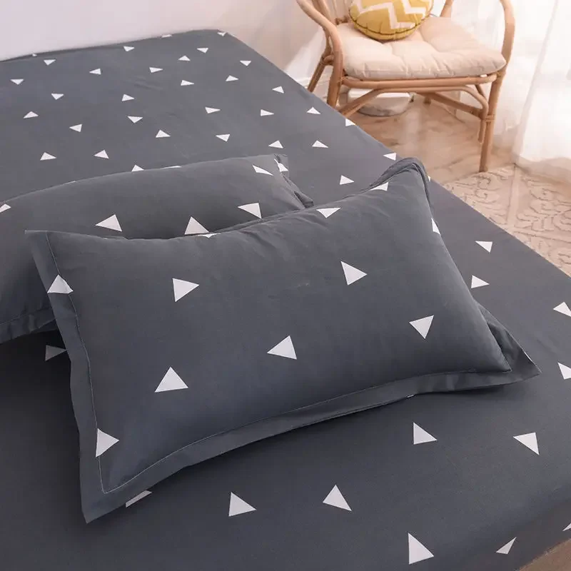 48x74cm Removable Floral Pillow Cover Household Bedding Anti-Mites Pillowcases Adults Bedroom Four Seasons Soft Sofa Decorative