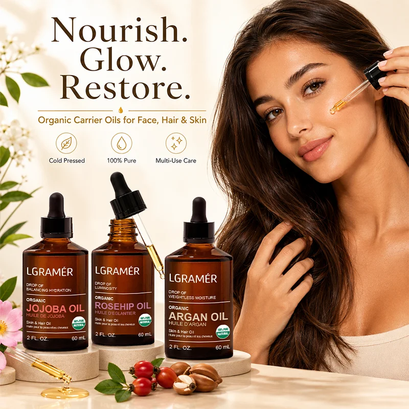 Face Oil Rosehip - 100% Pure Cold Pressed Argan Rosehip