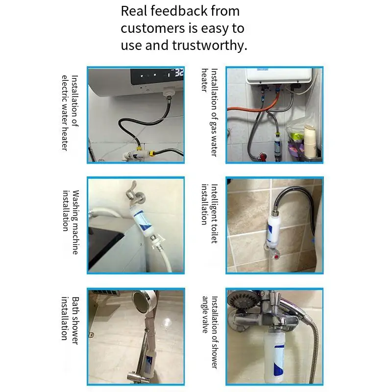 Dusche Filter Für Kopf, Wasser Filter Patrone, Pre-filter Wasser Weicher Für Waschen Maschine Und Wc