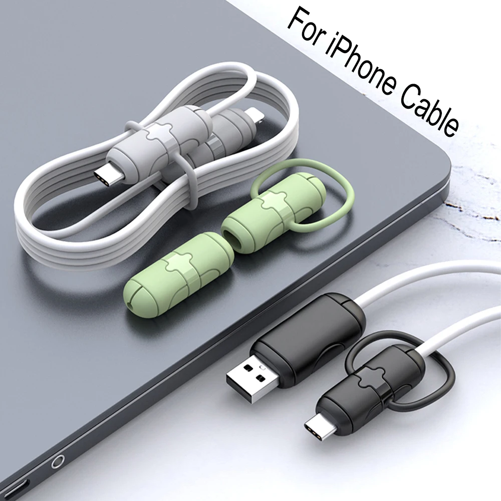 Anti-break Charging Cable Protective Cover Data Line Cord Protector for iPhone 11 12 13 14Pro Max X XS XR 18W 20W Cable Wrap