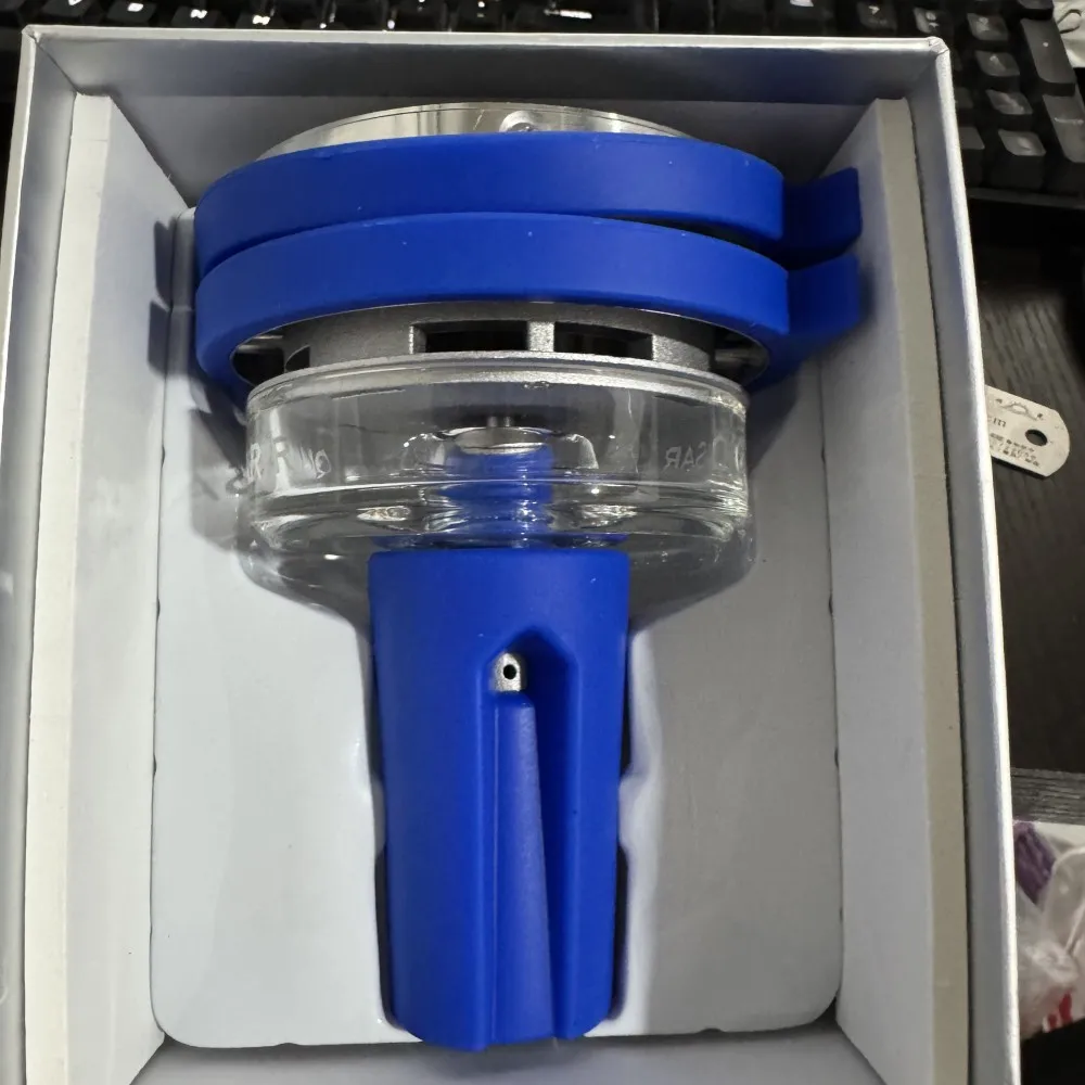 وعاء رأس الشيشة كواسر الشيشة مجموعة زجاجية للتبغ نظام حرارة تشيتشا نارجيل مع ملحقات صندوق الهدايا #6