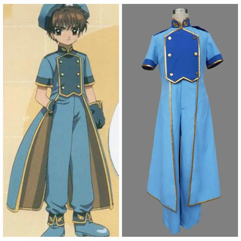 Hot Adult Halloween Costumes Cardcaptor Sakura Anime Ri Syaoran Halloween Cosplay Costume Costume Customize for adults