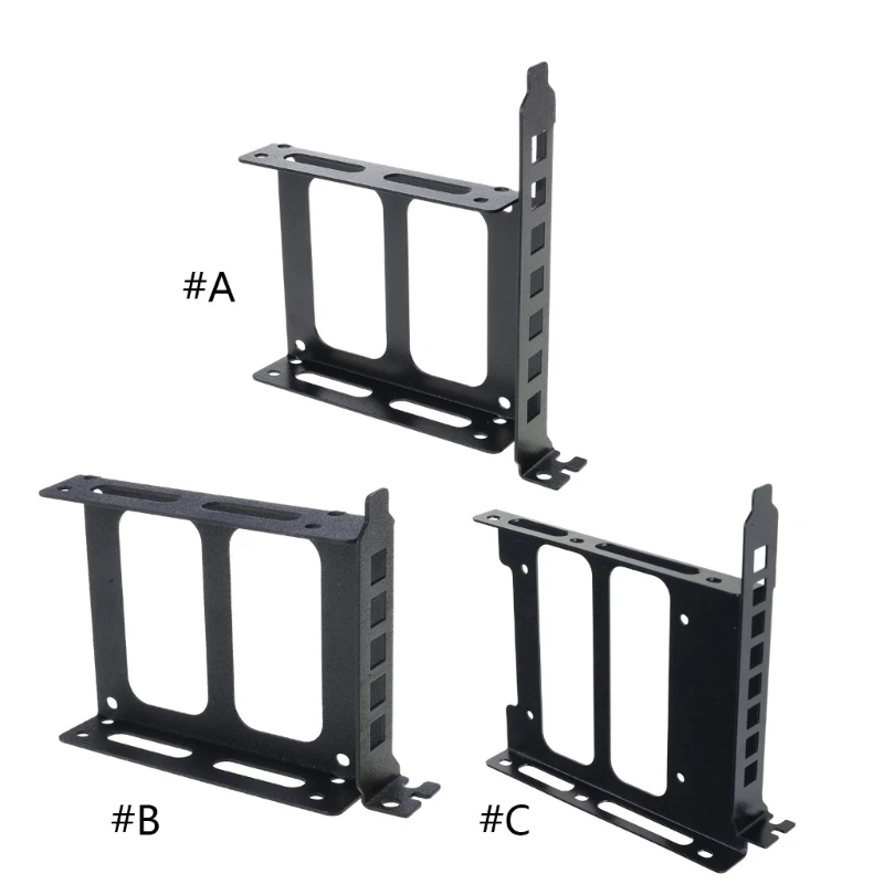 

Efficient Cooling SSD/HDD Bracket SSD HDD Holder for Desktop PCI Card Slot