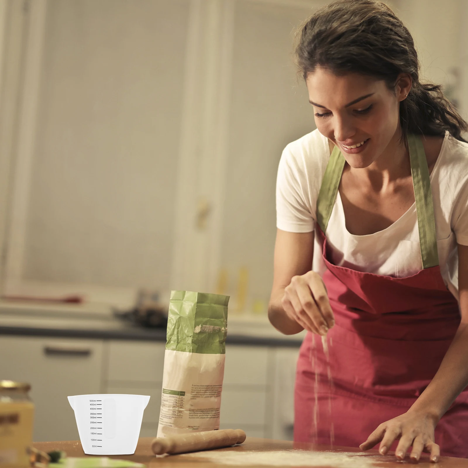 

Baking Measuring Cup Small Cups for Measure Microwavable with Spout Mixing Coffee