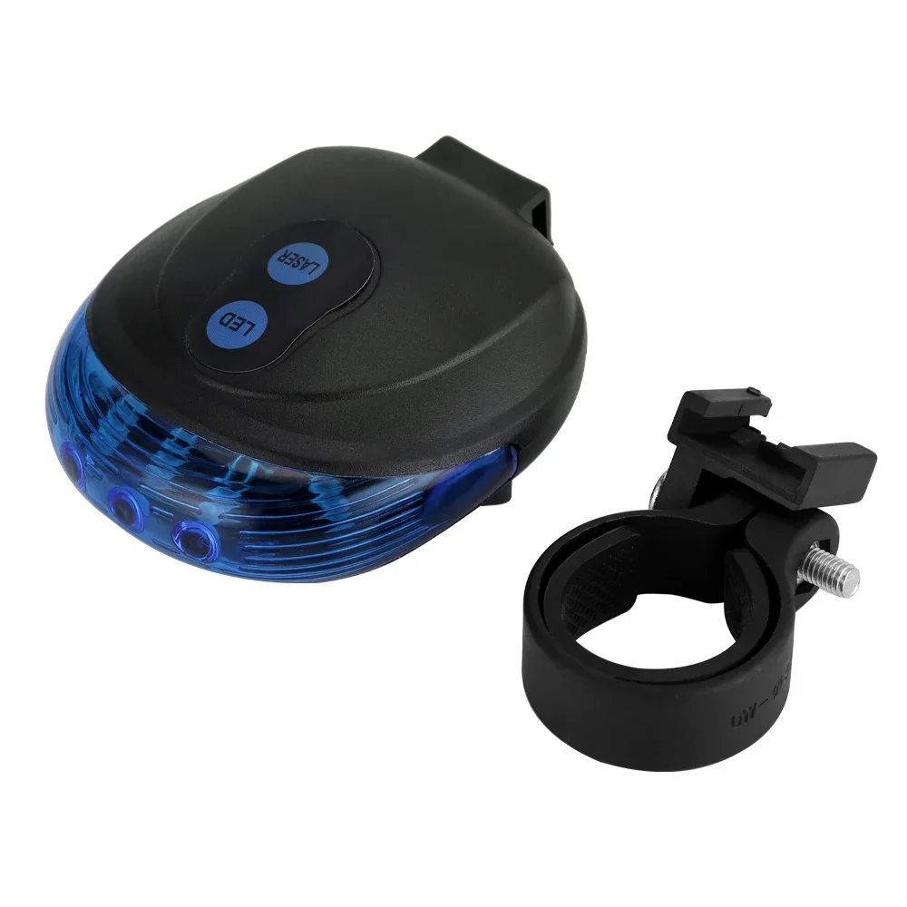 1/3pcs Waterproof Bicycle Cycling Lights Taillights LED Laser Safety Warning Bicycle Lights Bicycle Tail Bicycle Accessories