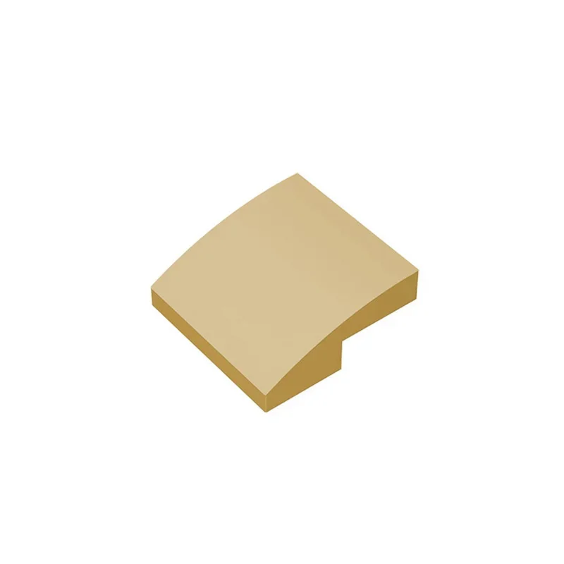 MOC 10PCS 부품 15068 슬로프 곡선 2x2x2/3 벽돌 입자 빌딩 블록 세트 입자 교육 장난감 어린이 생일 선물