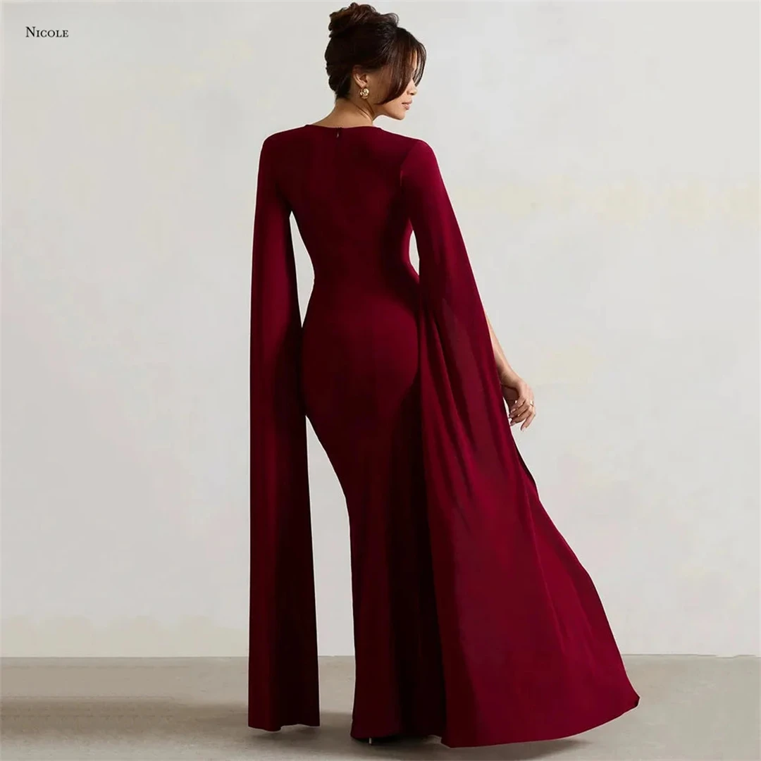 

Nicole Fishtail Skirt Elegant Evening Dresses for Woman Luxury Evening Dress 2025 Tube Top Custom Made Satin Cloth Prom