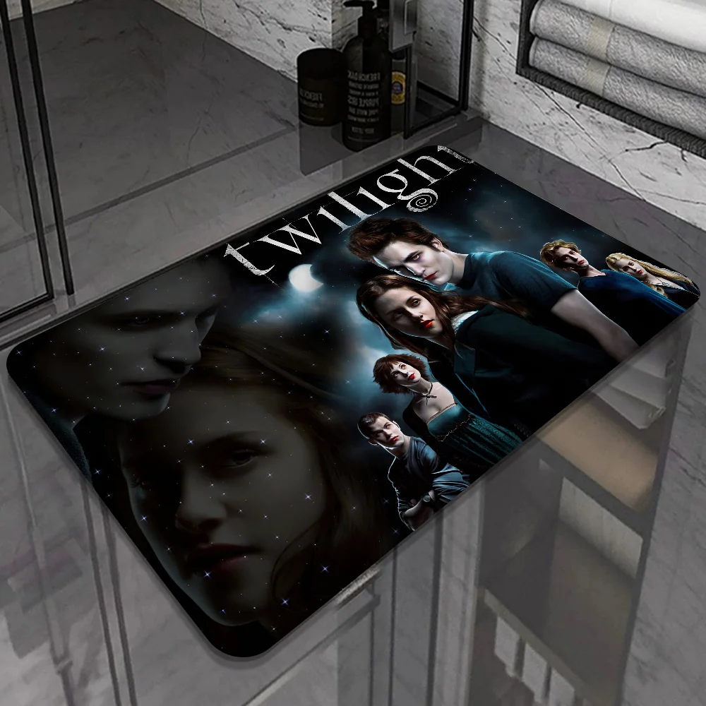 TV Twilight Isabella Edward Cullen Floor Mat Retro Multiple Choice Living Room Kitchen Rug Non-Slip Modern Home Decor