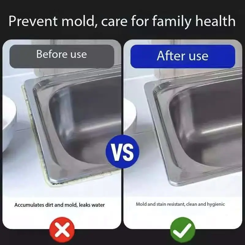 

Waterproof and Mold-Resistant Tape, Strong, Transparent, Residue-Free, High Adhesion, Single-Sided Edge Sealing Tape for Kitchen