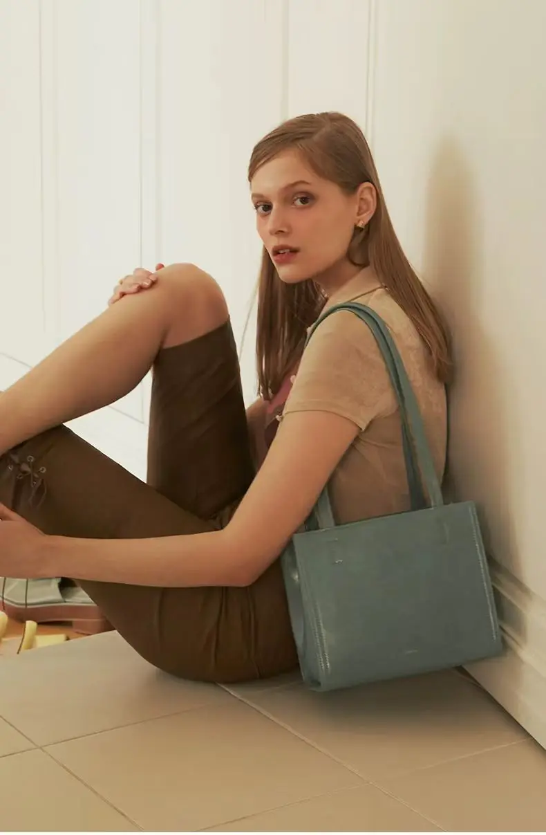 Briti Sle Handtasche Einzel-Umhängetasche Damen-Handtasche für den täglichen Gebrauch Faionable And Sli Damenhandtasche