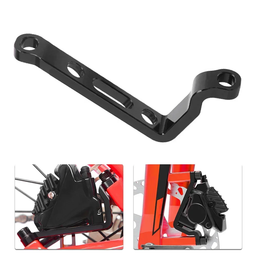 1 Set Bicycle Brake Caliper Mount Adapter Kits Cycling Post To Flat Mount 180/160mm Disc Brake Conversion Seat Part Bikes Tools