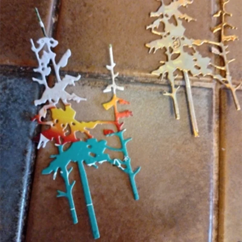 Christmas Tree Metal Cut Dies Stencils for Scrapbooking Stamp/Photo Album Decorative Embossing DIY Paper Cards