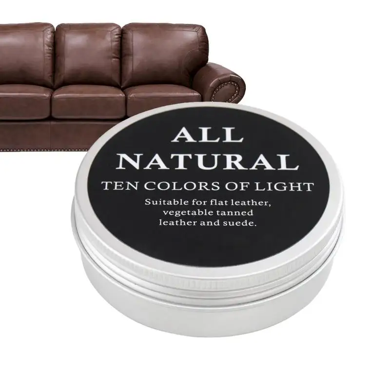 30G/50G/100G Cream For Leather Shoes Bags Car Interiors Leather Care Cream Leather Maintenance Cream Leathercraft Accessories image 3