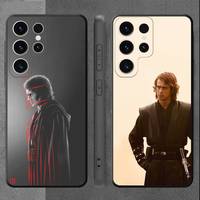 Cool A-Anakin S-Skywalker Phone Case Black Silicone For Samsung Galaxy S25 S24 S23 S22 S21 PLUS ULTRA FE Lite