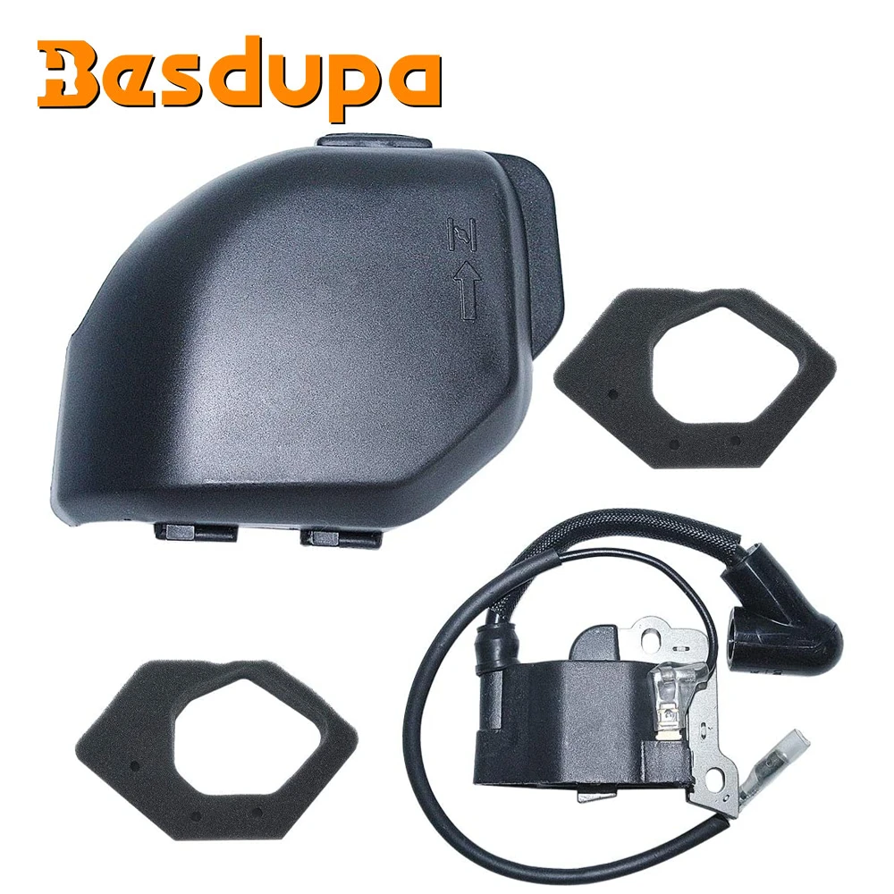 

Ignition Coil Air Filter Cover Assy Element Kit for Honda GX25 HHT25S Engine Motor Replace 30500-ZOH-013.