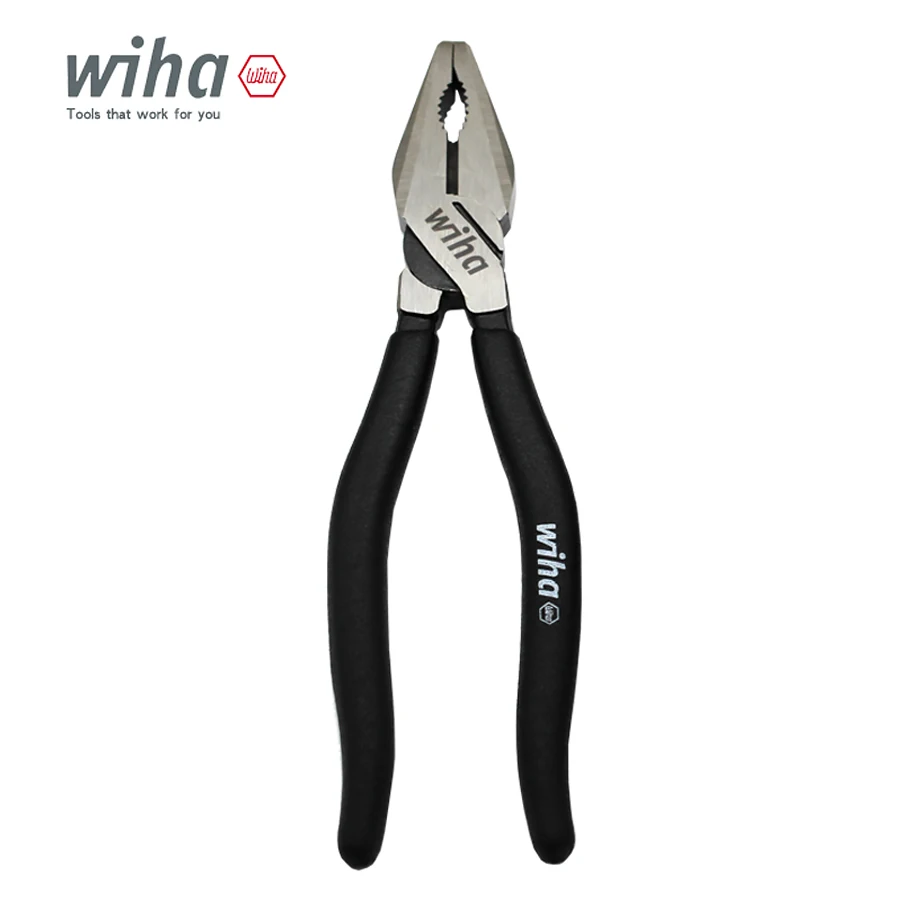 

Wiha Electrician Combination Pliers with Wire Cutter Screw Extractor Pliers Stripped Screw Remover Tool NO.45838|45839