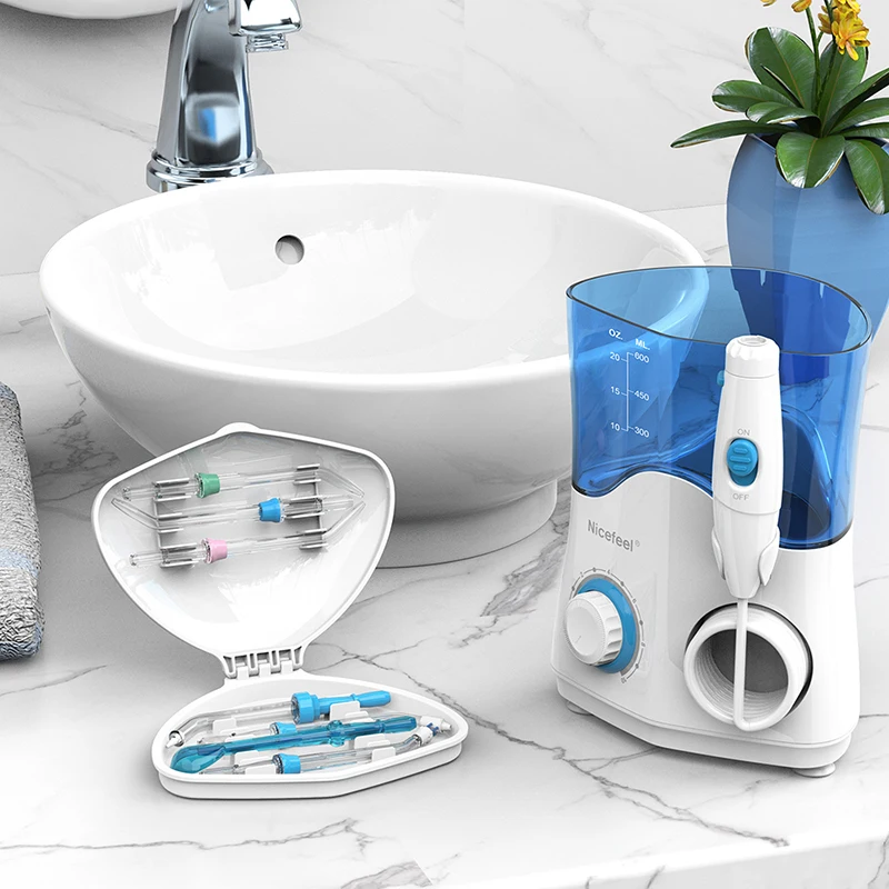 600Ml Nước Dental Flosser Răng Miệng Irrigator Nha Khoa Chăm Sóc Răng Bụi Nước Chọn Với 7 Vòi Phun Cho Làm Trắng Răng