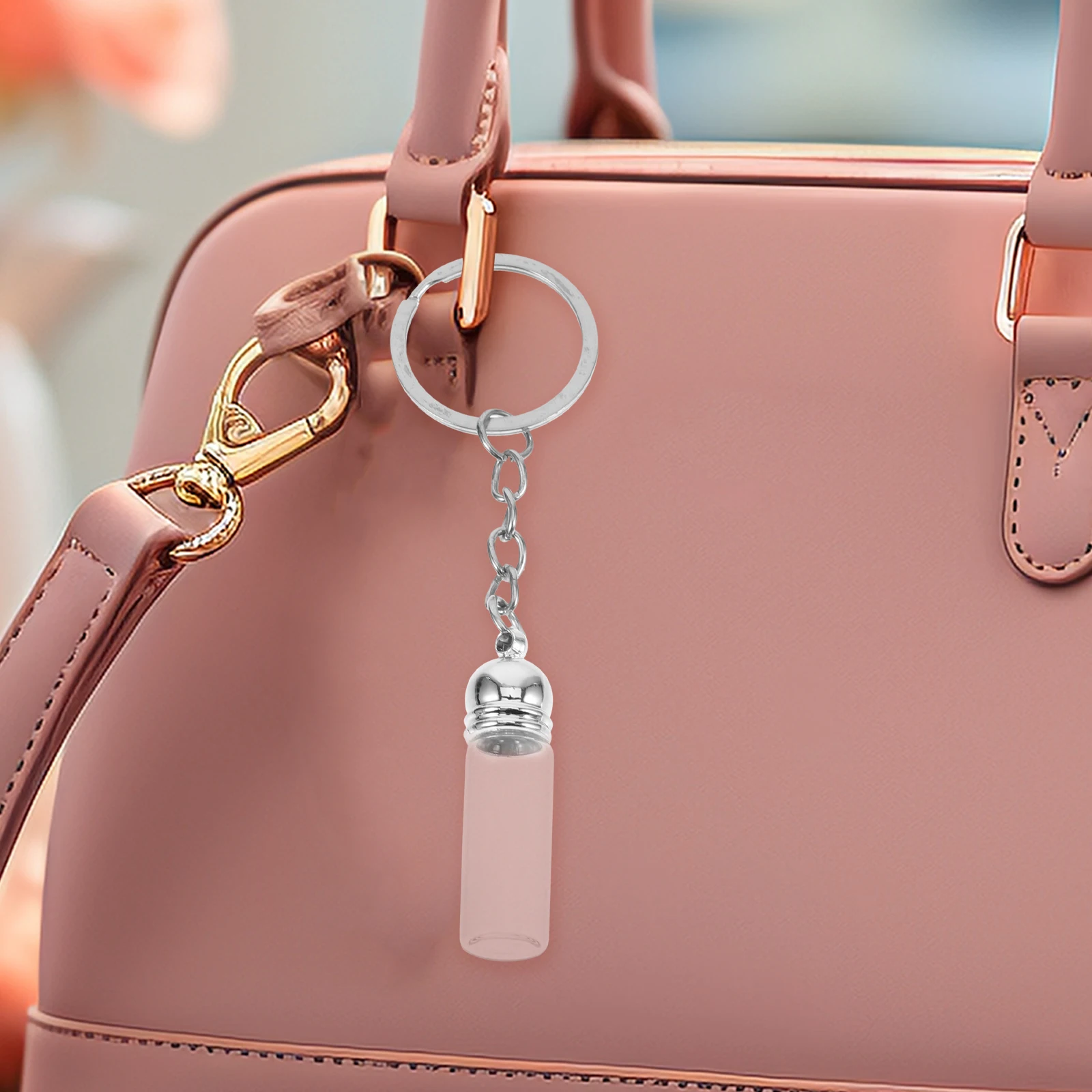 Прозрачный стеклянный брелок для бутылок 35X11 мм, подвеска, дрейфующая бутылка, крошечный рюкзак, брелок для ключей, кошелек, держатель для ключей, парфюмерное масло Прозрачный стеклянный брелок для бутылок 35X11 мм, подвеска, дрейфующая бутылка, крошечный рюкзак, брелок для ключей, кошелек, держатель для ключей, парфюмерное масло