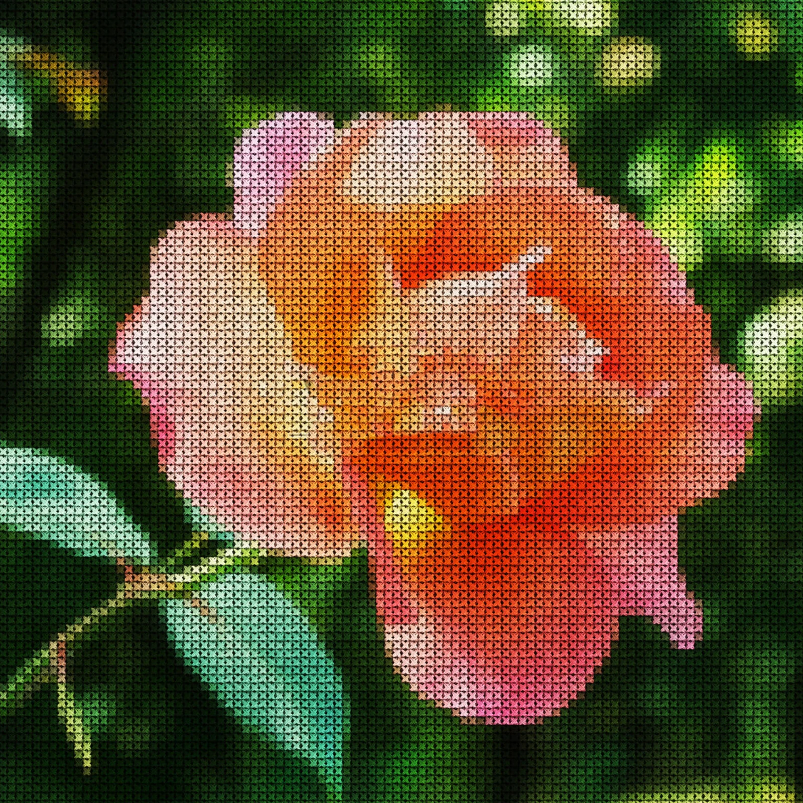 

6Pcs Cotton Fabric Embroidery Supplies Needlework Cloths Handmade Sewing Materials