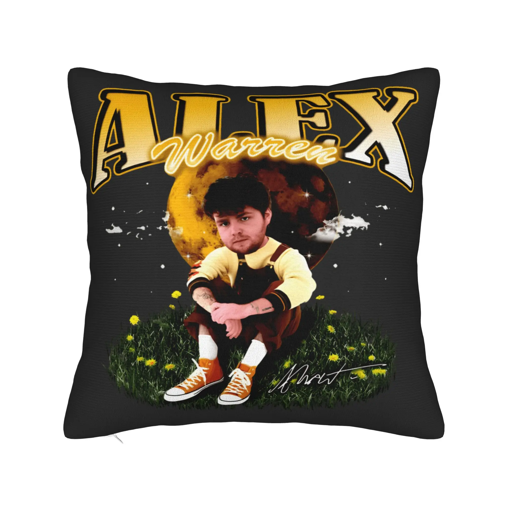 Singer A-Alex W-Warren Pillow Cover  Fashion Pillow Case For Living Room Sofa Soft Cushion Cover Gift
