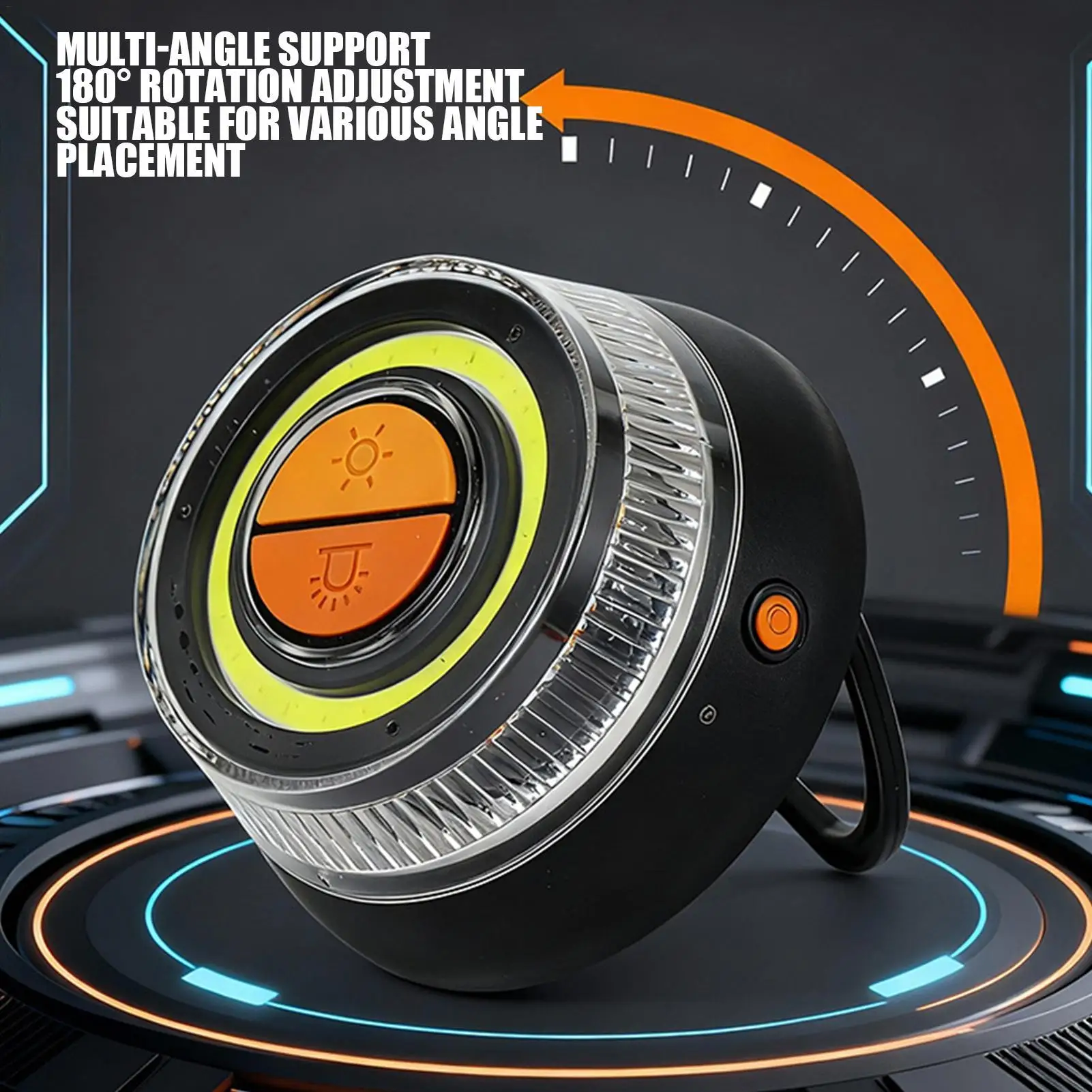 

Portable Car Strobe Lights 3-Level Magnetic Auto Accessories Waterproof Car Warning Light for Trailer Tow Work Motorcycle RV