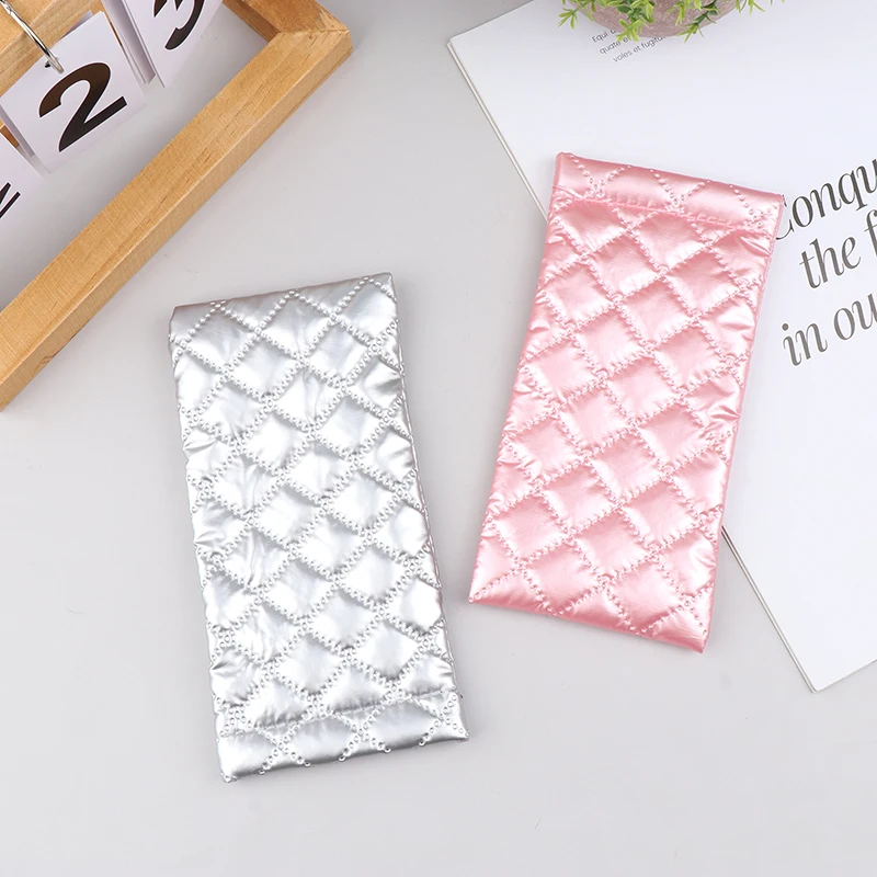Portable Down Eyeglasses Bag Women Simple Glasses Case Sunglasses Protector Travel Pack Pouch Glasses Case Eyewear Accessories