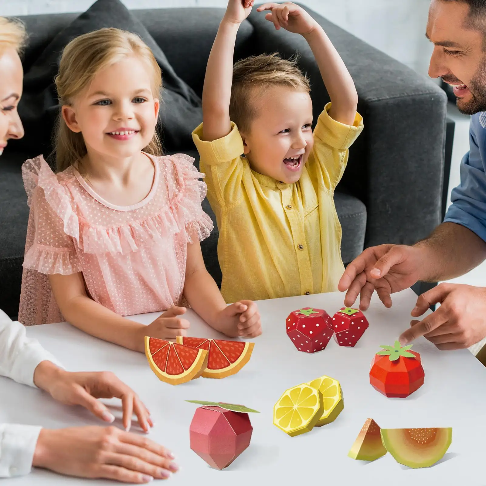 Paper Crafts Handmade 3D Paper Sculpture Educational Craft Project Set For Teens Beginners Enthusiasts Classroom School Home