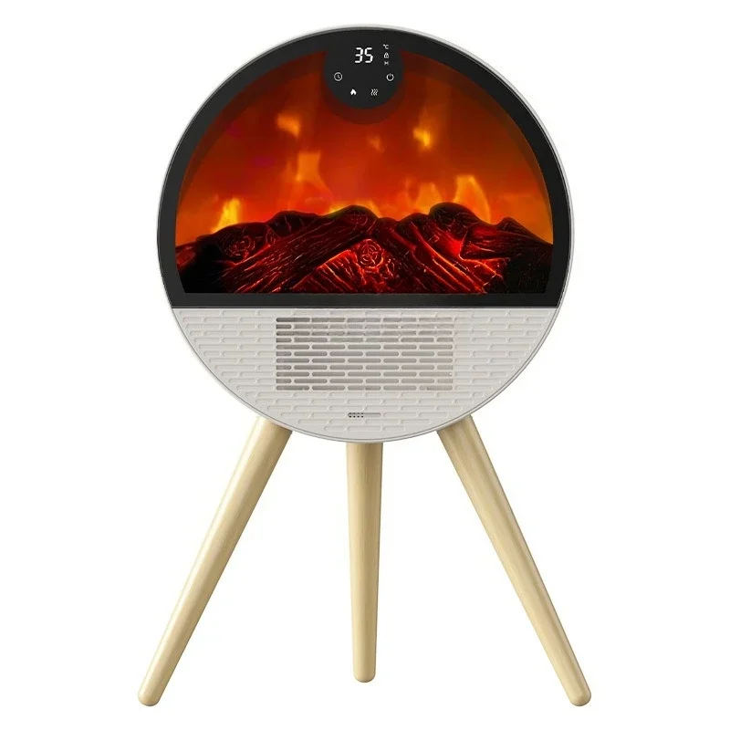 

Simulation flame heater winter household fireplace electric heater bathroom heating artifact