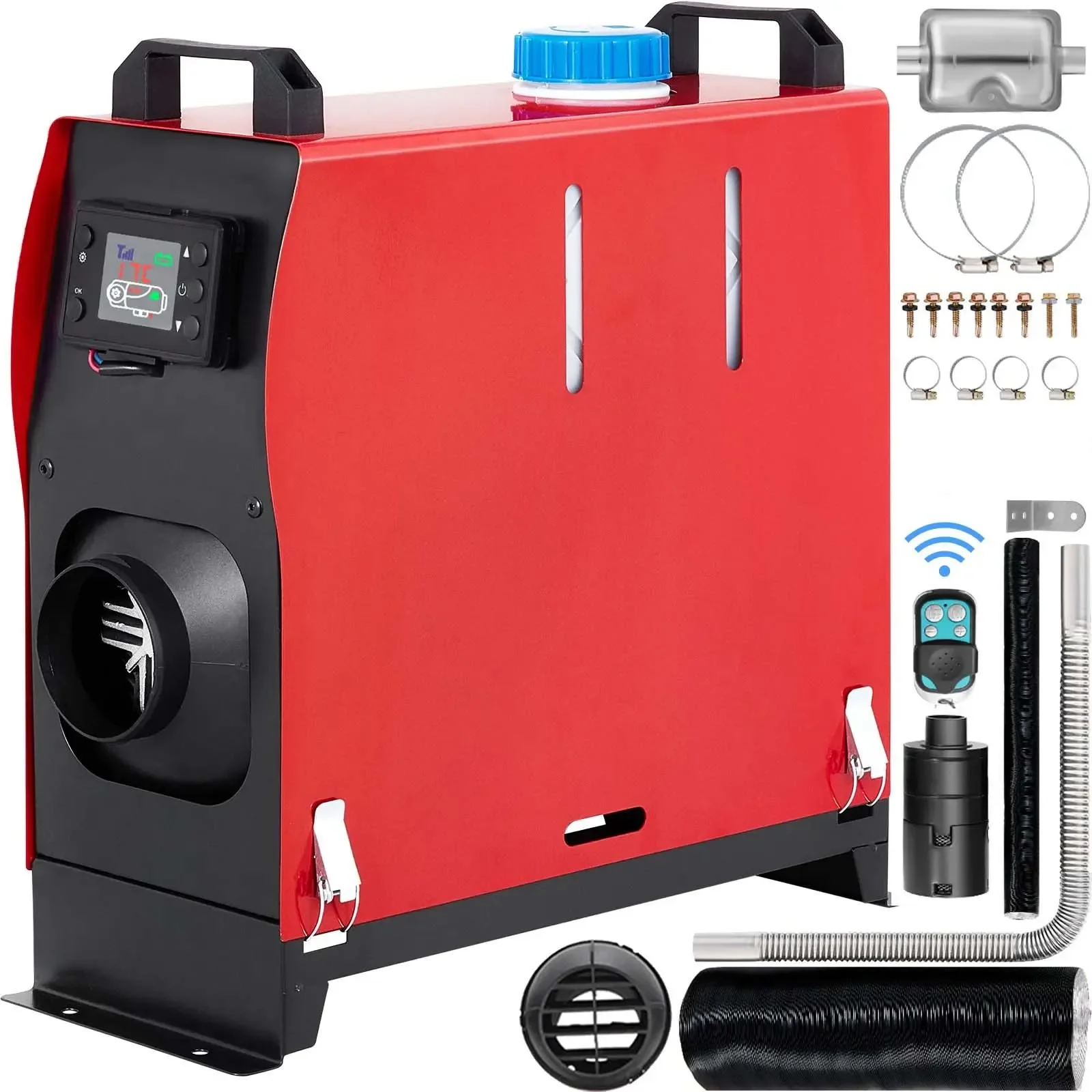 SIHAO 5/8KW 12V Diesel-Lufterhitzer mit LCD-Schalter, Standheizung. Schnelle, leise Heizung für LKWs, Boote, Wohnmobile und Dieselfahrzeuge – Detail 13