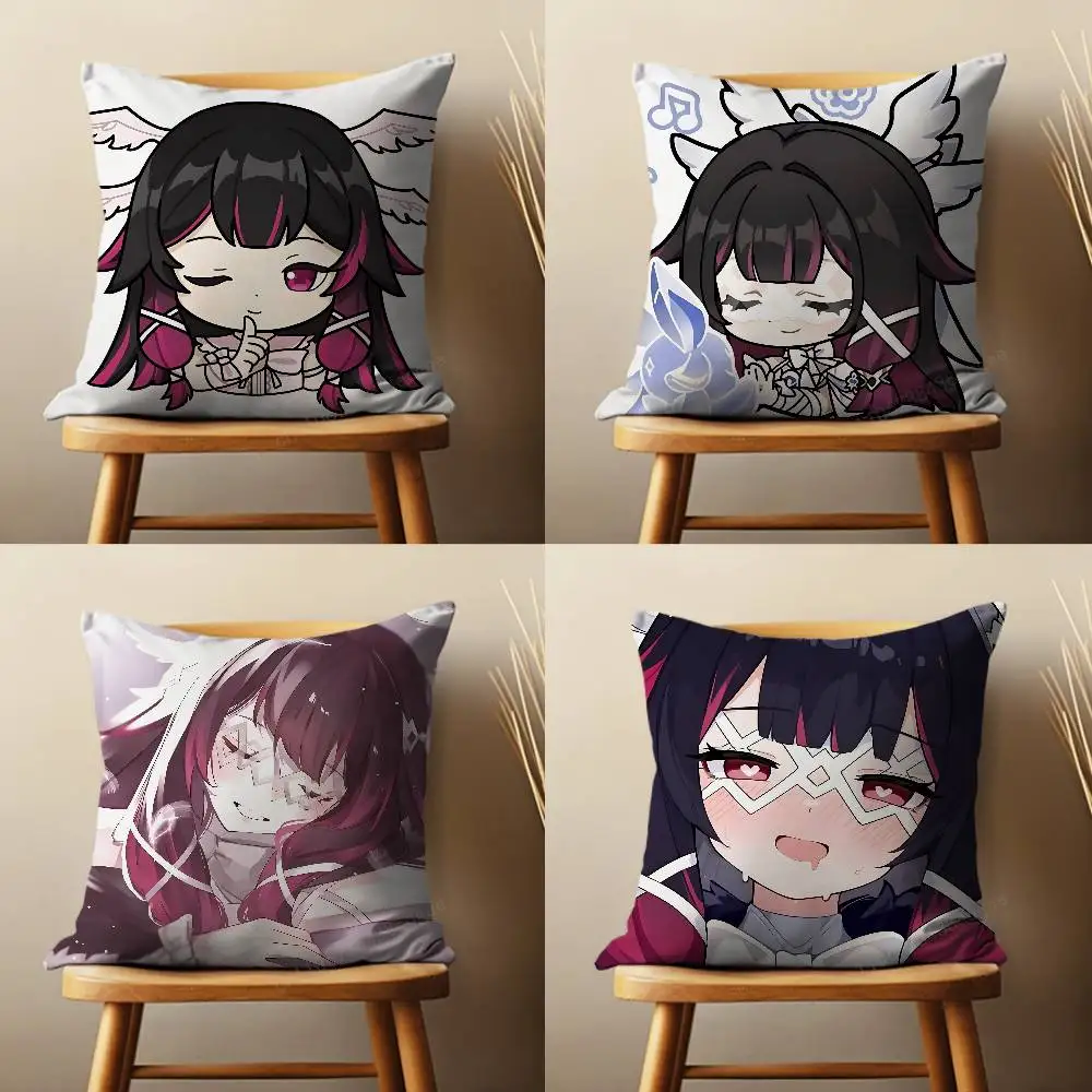 

Genshin Impact C-Columbina Throw Pillow Case For 45x45cm,55x55cm,30x30cm For Home Bedroom Decoration And Protector