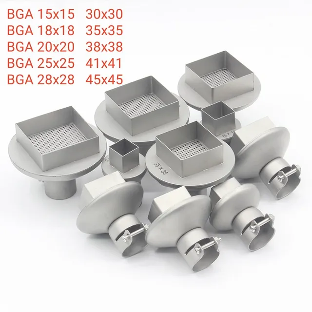 1 sztuka 850 serii gorącej dyszy wiatrówka, BGA SMD kwadratowa dysza Dia-22mm do 850/858 Quick-861D ATTEN-862D