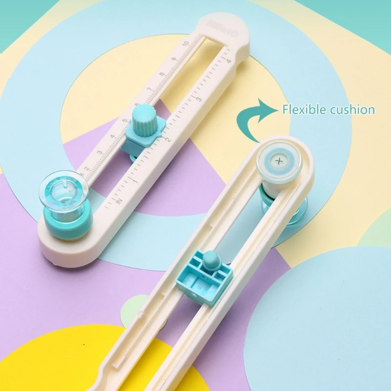 360 Rotations Circle Cutting Round Paper Cutter DIY Scrapbooking Puncher Card Handmade Circular Paper Craft Tools Dropship