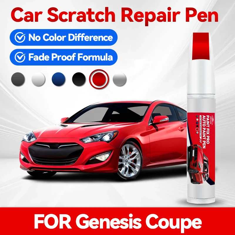 

Exclusive Dedicated Vehicle For Hyundai Genesis Coupe Paint Repair Pen Touch Up Scratch Remover DIY Auto Accessories Black White
