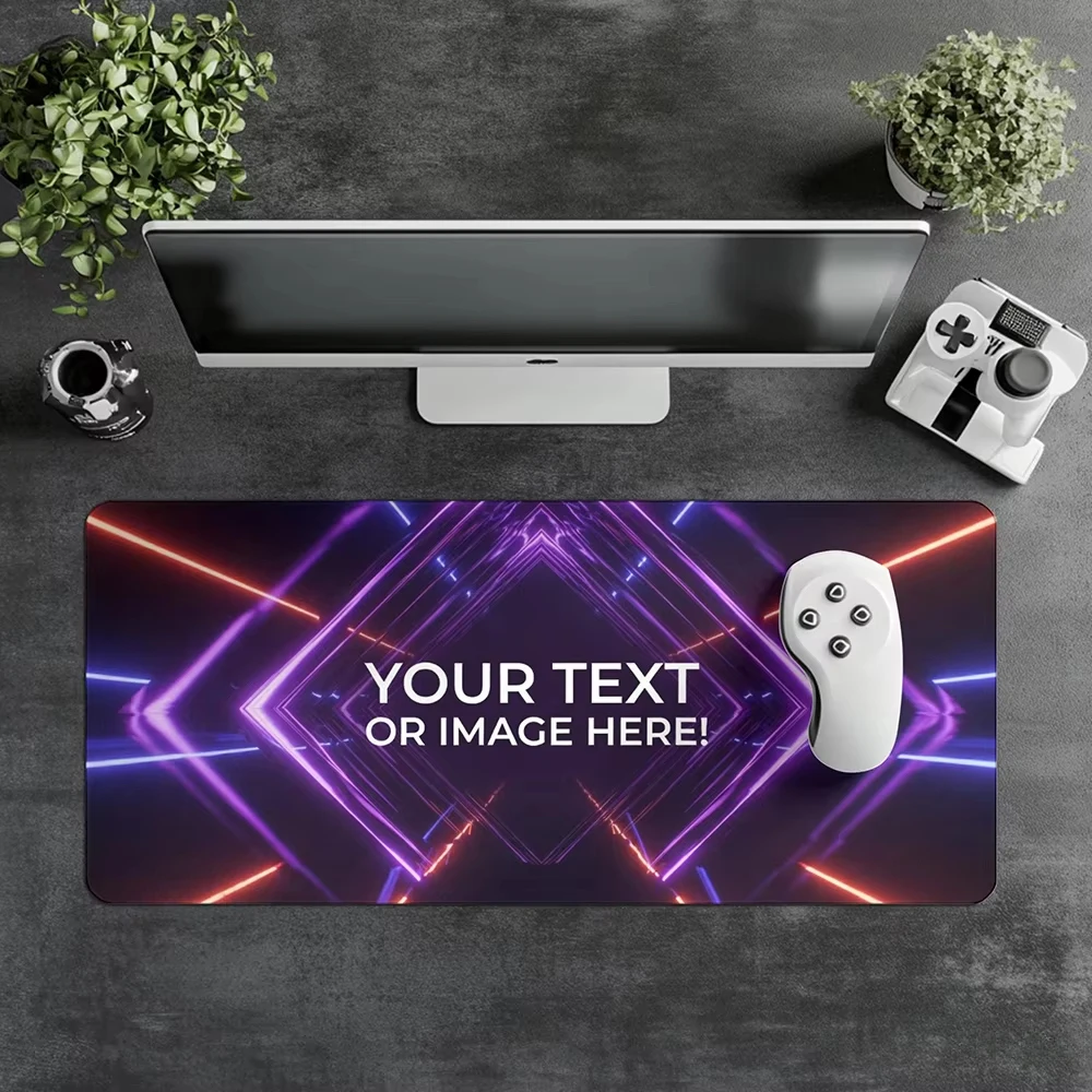 Custom Image Printed Mouse Mat Waterproof Non Slip Custom Pattern Pad Great Gift for Office Workers Gamers