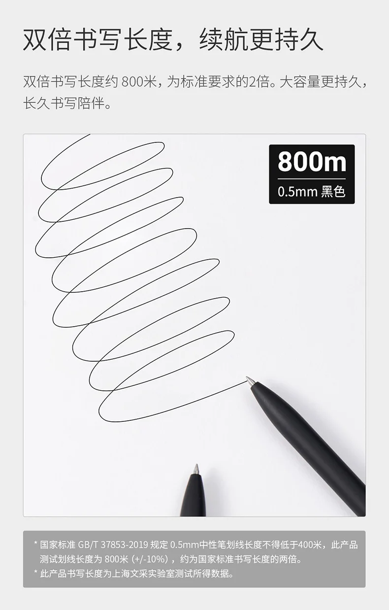 KACO 0,5 mm MIDOT Gel-Tintenstifte, schnell trocknender, glatter Druck-Schreibstift, hohes Volumen zum Aufnehmen von Prüfungen, Bewertung von Hausaufgaben, Papiere – Detail 9