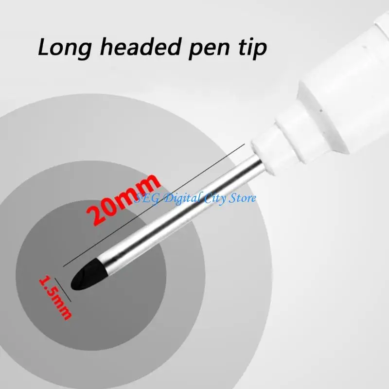 U75B Waterproof Permanent Marker Set For Outdoor Industrial Labeling Use On Various Surfaces Weatherproof Quick Drying Inks