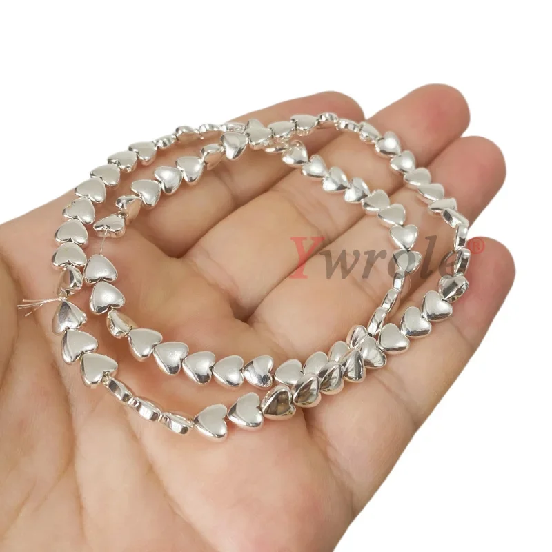 AAA Plating Silvery Hematite All Kind of Beads Square Round Wheels Shape Spacer Beads for Jewelry Making Diy Bracelets 15\'\'