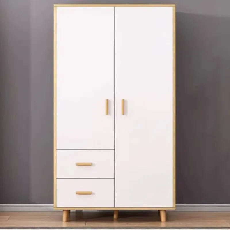 White Wooden Drawers Wardrobe Space Saving White Storage Organizer Wardrobe Cabinet Ropero Armable De Ropa Bedroom Furniture