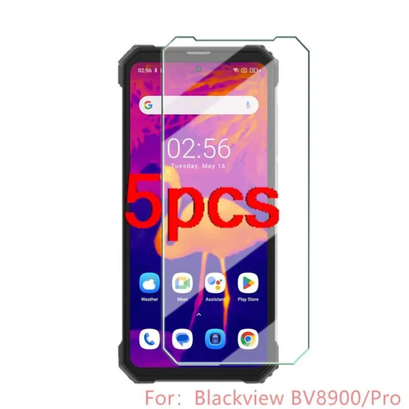 

5 шт., прозрачное закаленное стекло HD для Blackview bv8900 bv8900pro, защитная пленка, защитная пленка для экрана, защита экрана