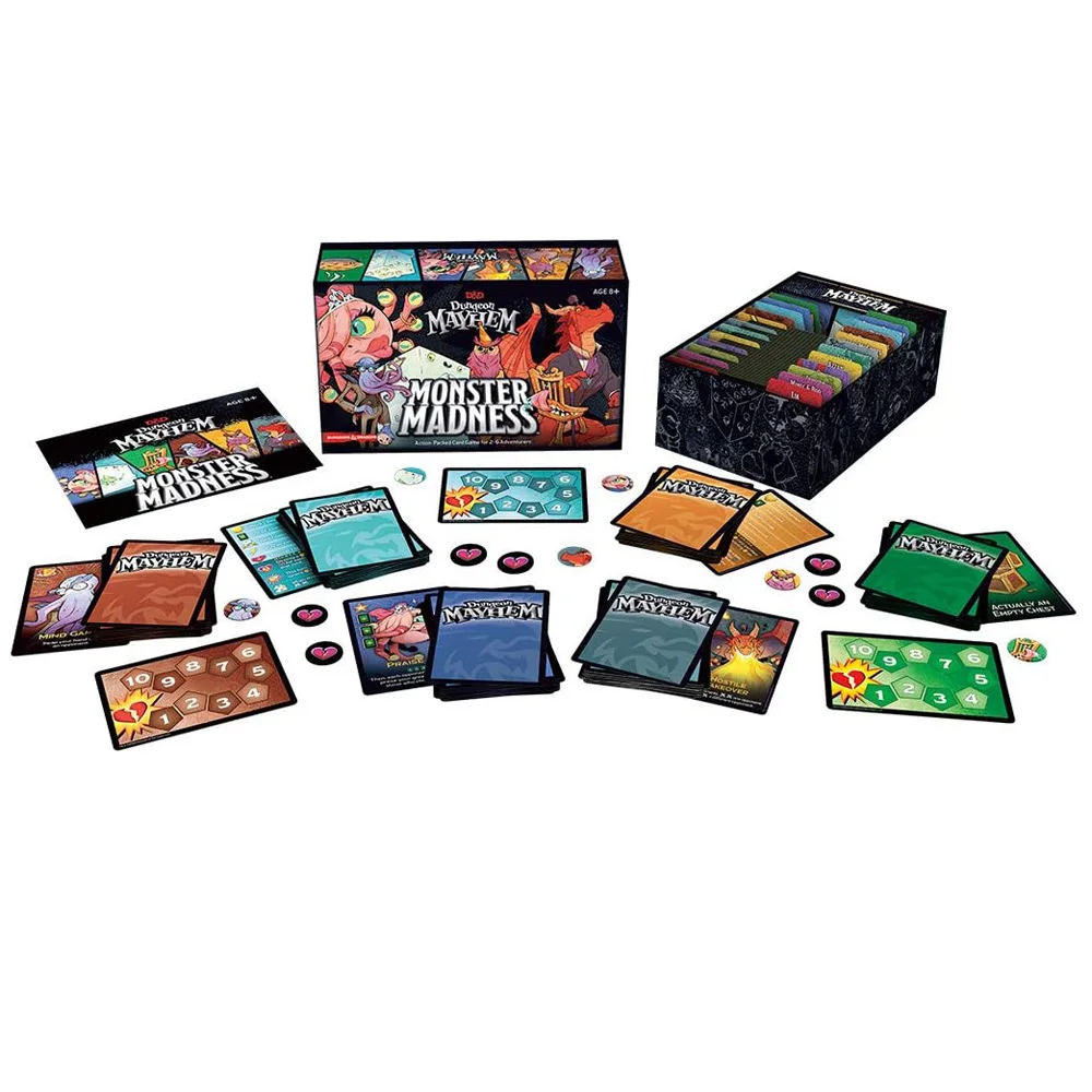 Expode kittens Baldur\'s Gate Dungeon Mayhem Baldur\'s Gate Dungeon Mayhem настольные игры Монстр безумие карта Английская версия экспорт зомби