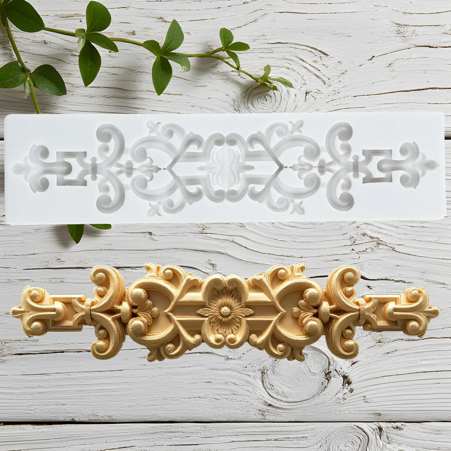 

Силиконовая форма с бордюром в стиле барокко, инструменты для украшения торта из помадки в стиле барокко, тема для торта, десерта, украшенная форма для шоколадных конфет