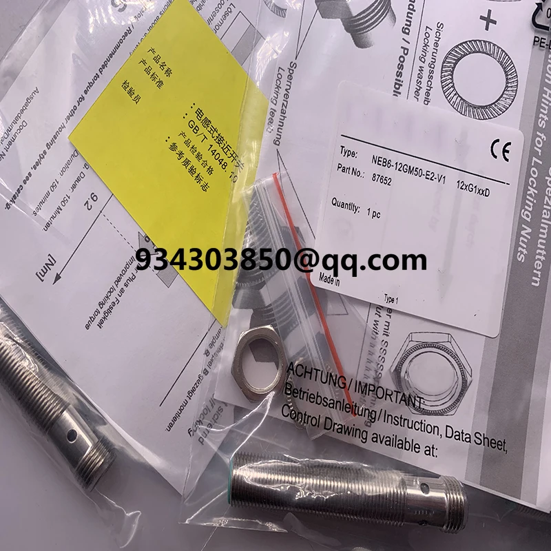 

brand new Proximity switch NEB6-12GM50-E2-V1 NEB6-12GM50-E0-V1 Complete models Fast delivery